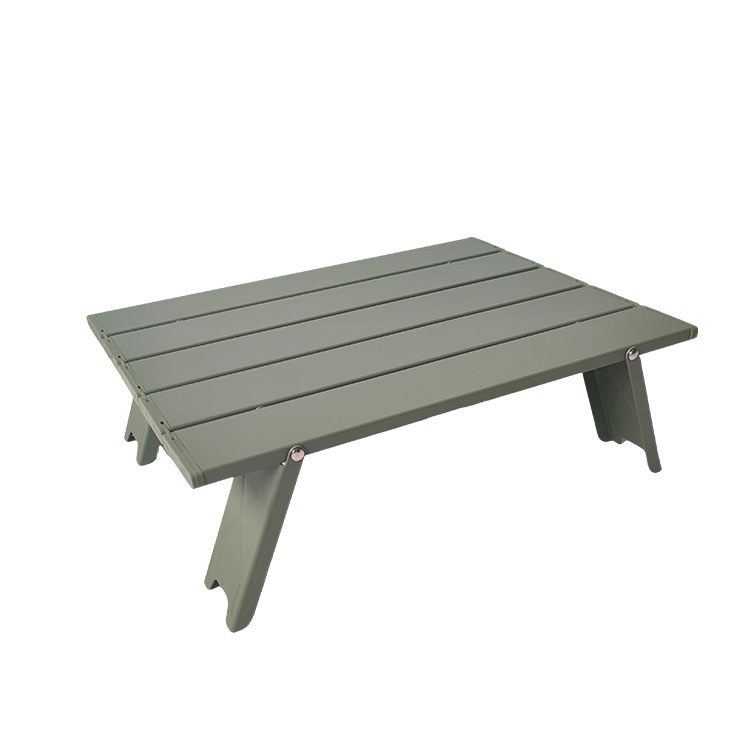 Table de camping extérieure légère et basse hauteur